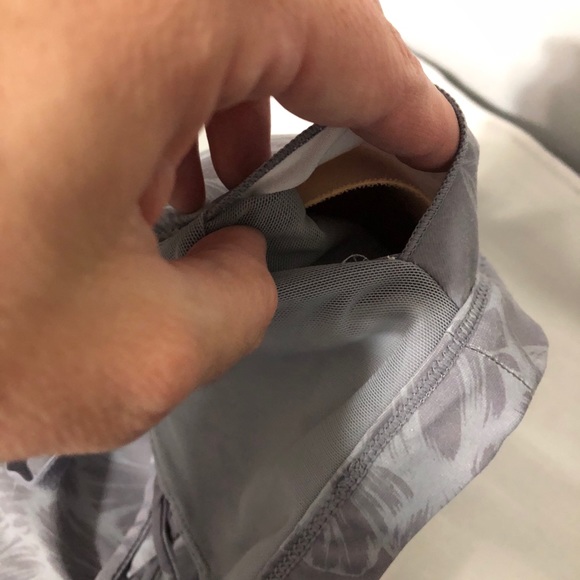 Fabletics grey strapped back sports bra - Picture 6 of 7